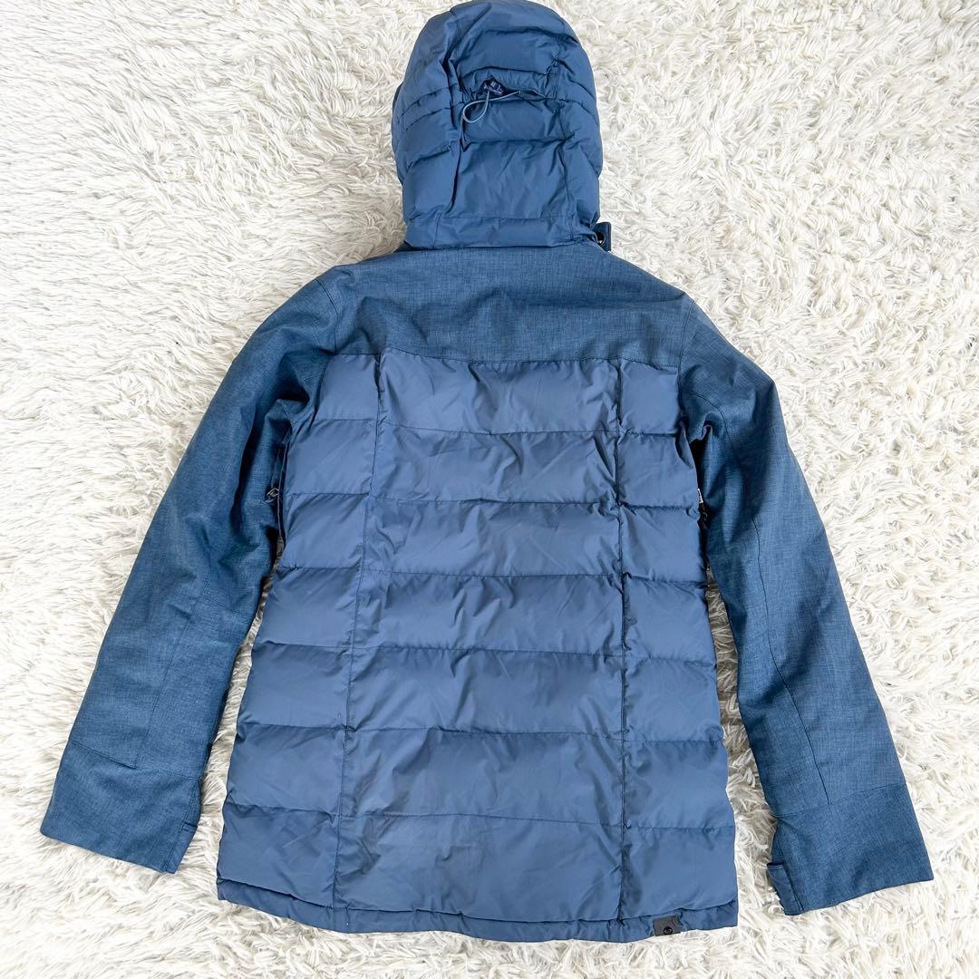 ロキシー　スキースノーボードウェア レディース M ブルー　群青色　中綿ダウン