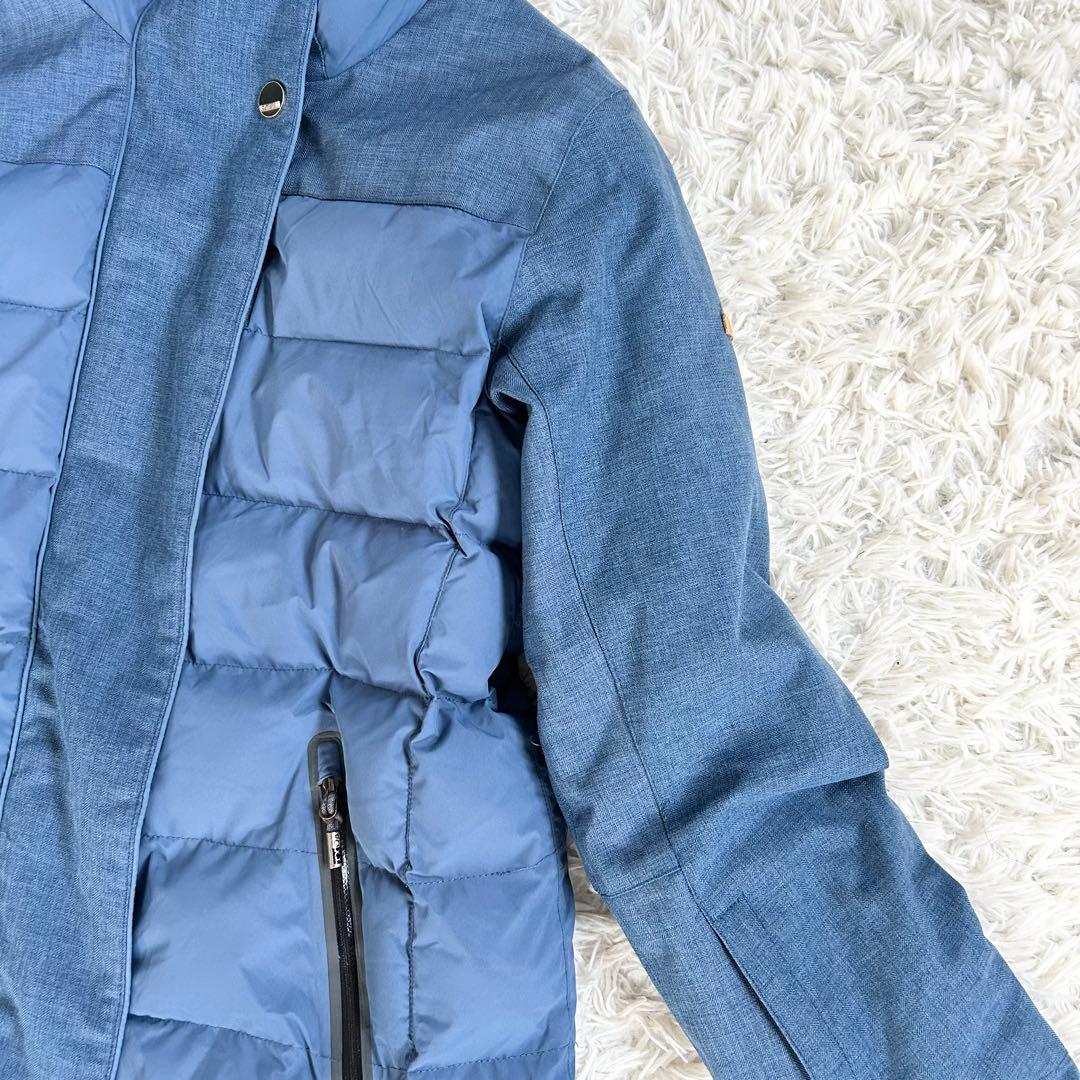 ロキシー　スキースノーボードウェア レディース M ブルー　群青色　中綿ダウン