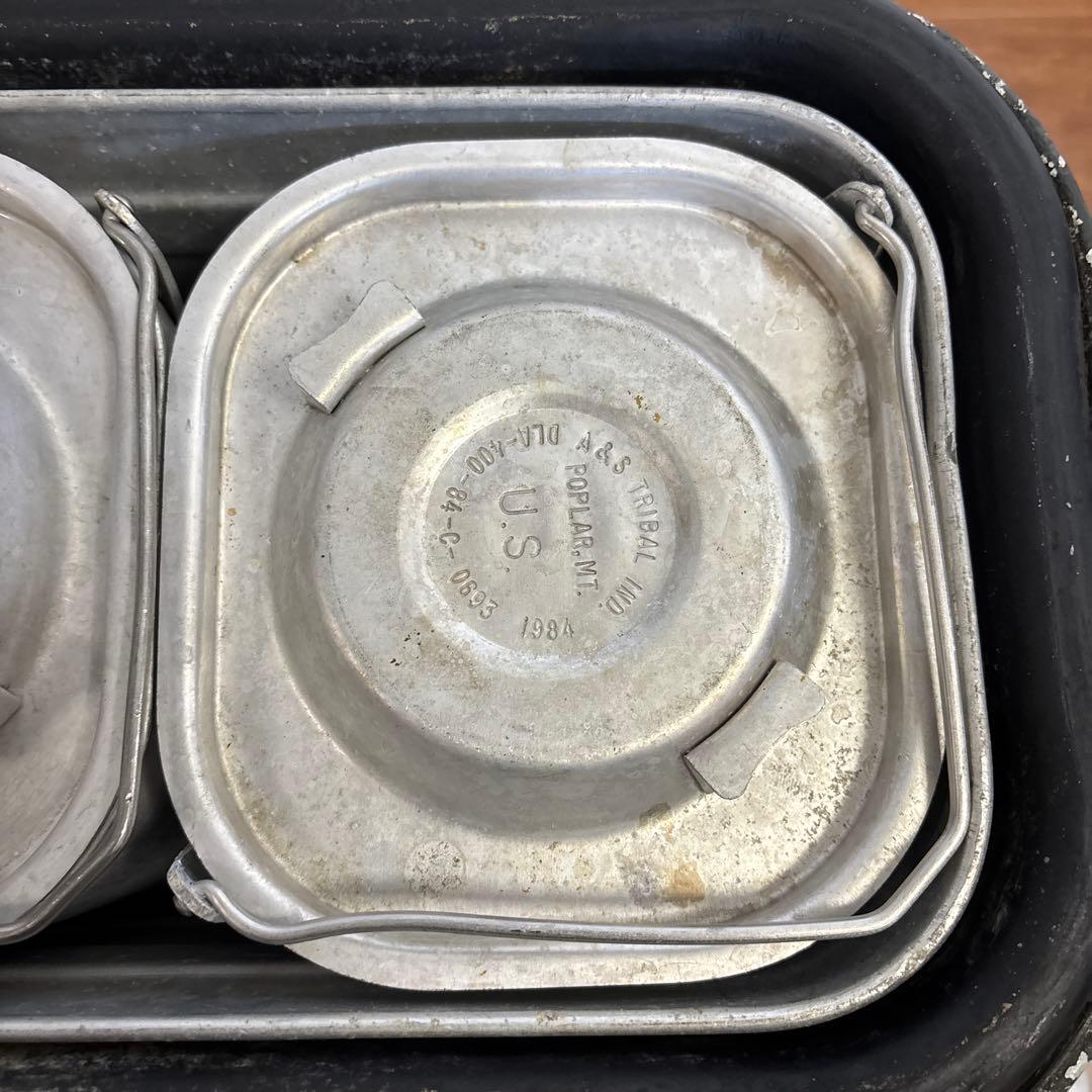 米軍　実物　フードコンテナ ODグリーン 送料無料　②