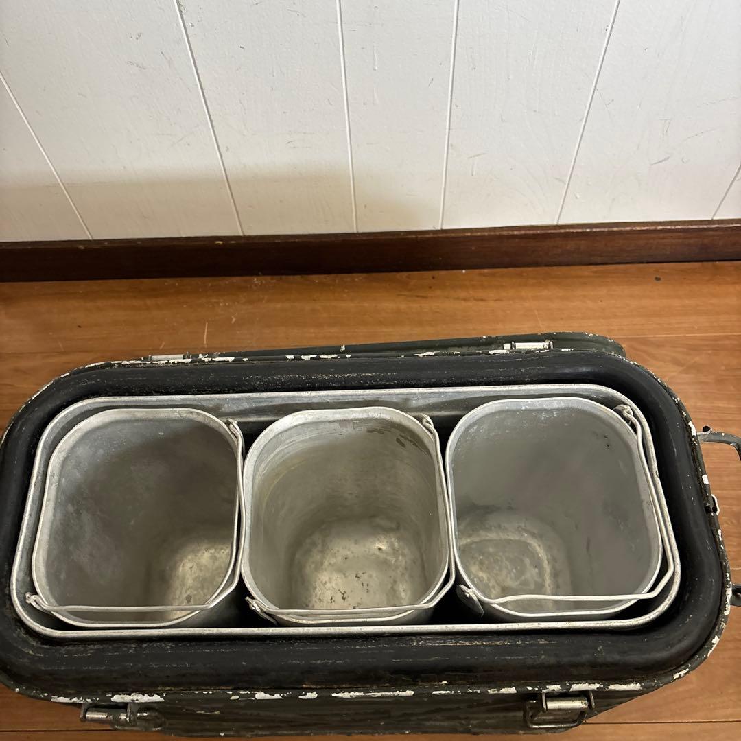 米軍　実物　フードコンテナ ODグリーン 送料無料　②