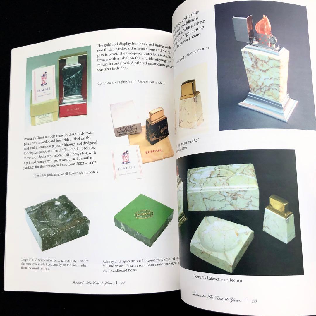 【ZIPPO】ローズアート社創業50周年記念 写真集「ROSEART」限定150