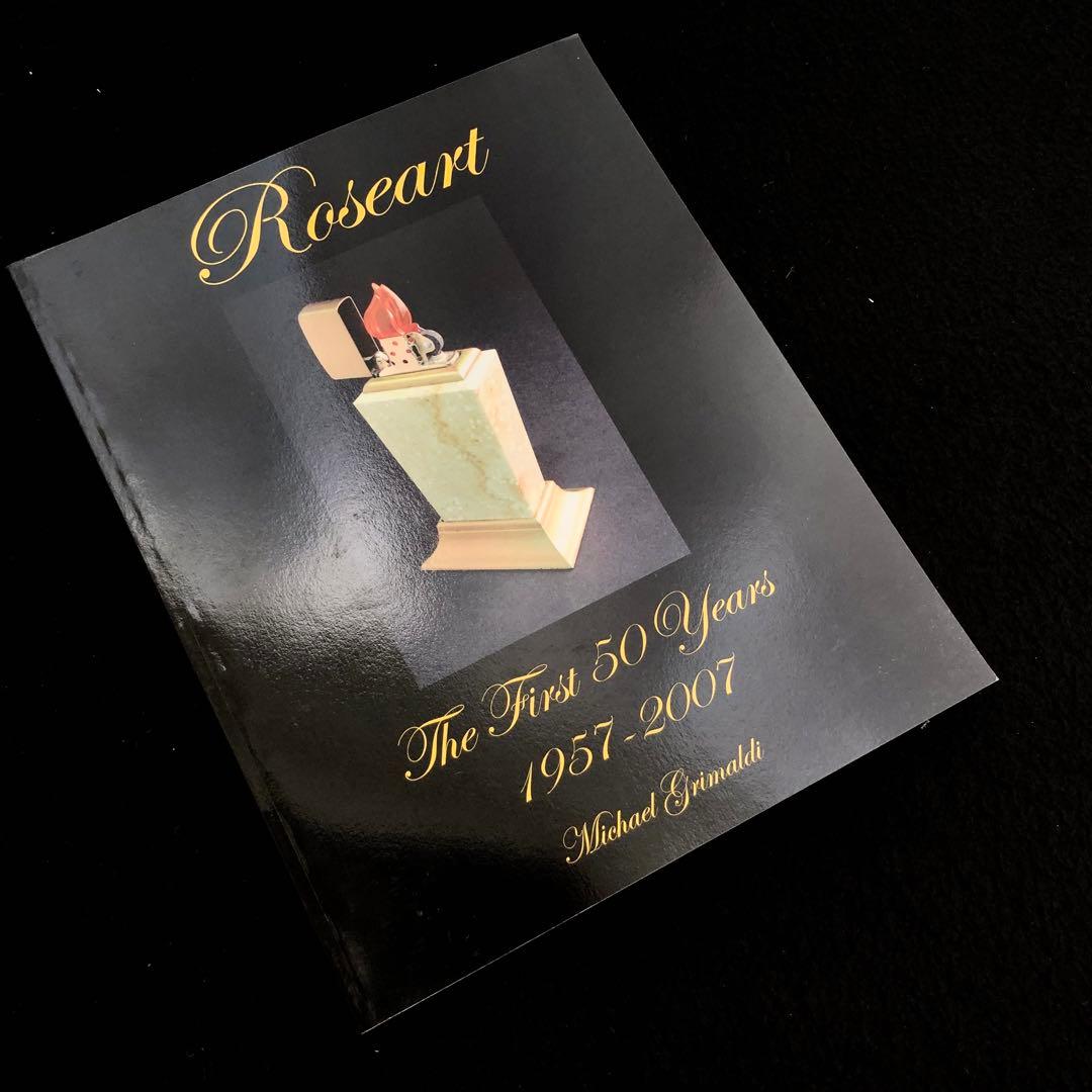 【ZIPPO】ローズアート社創業50周年記念 写真集「ROSEART」限定150