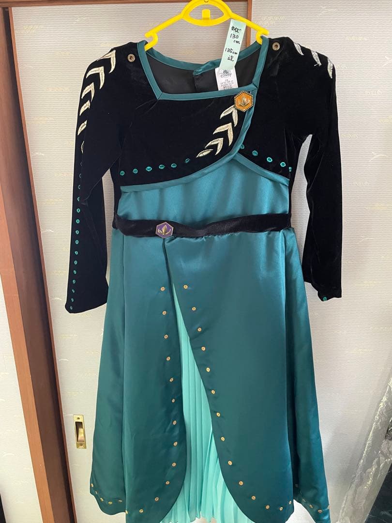 アナと雪の女王2 アナ　戴冠式　ドレス　130