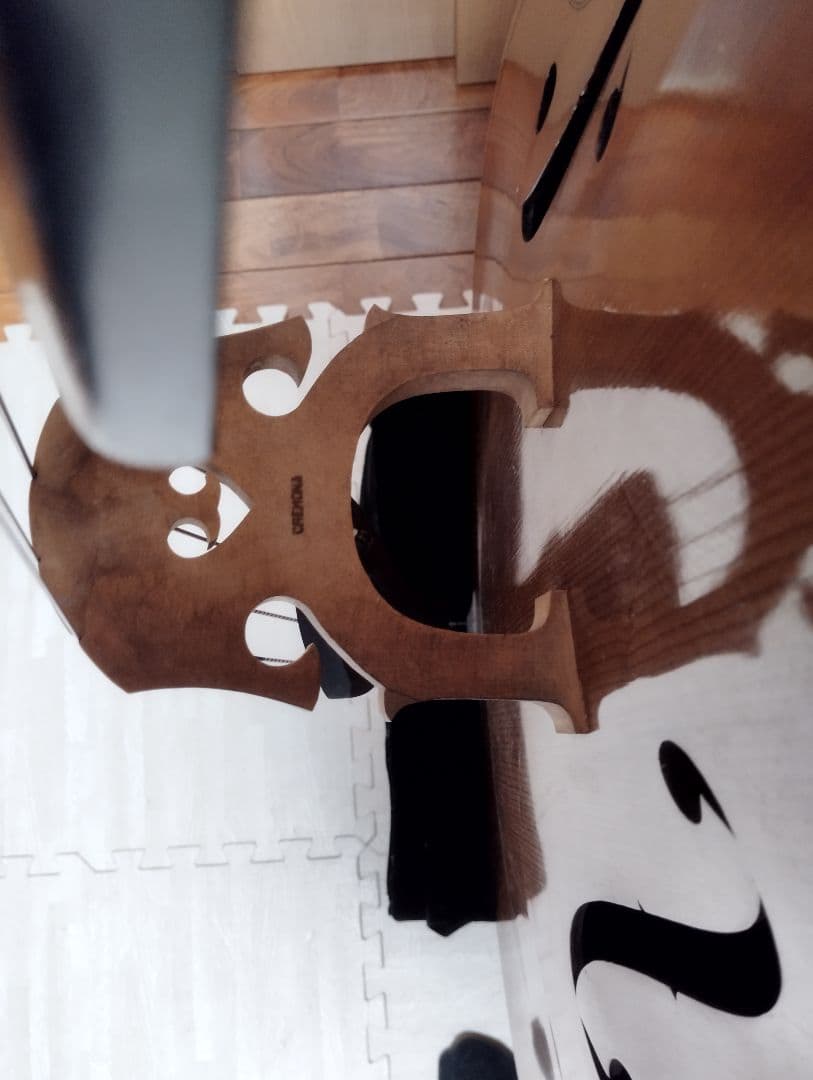 【引取限定】古いコントラバス(CREMONA社製？)とケース