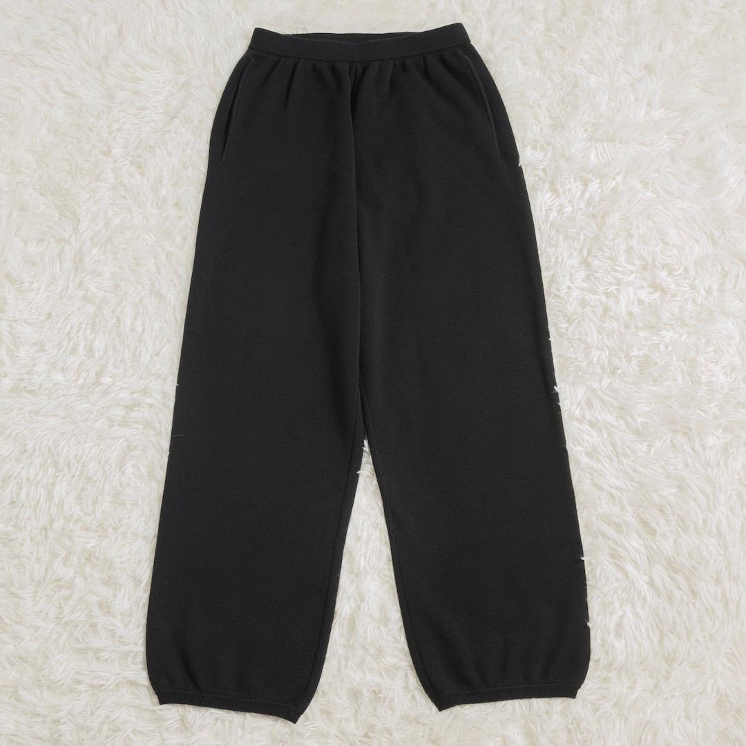 美品 ウィムガゼット 24AW GEMINI 14Gスムースニットパンツ