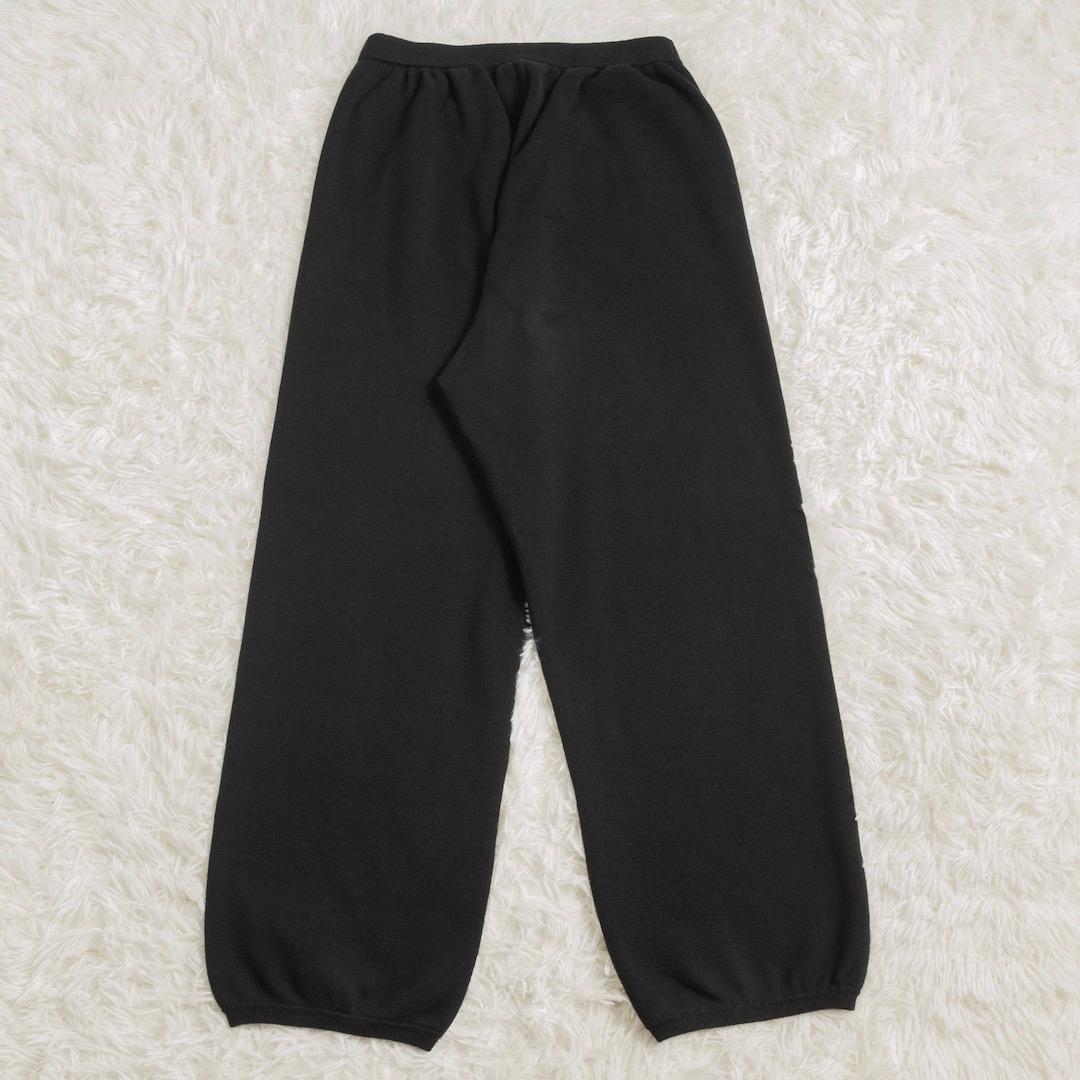 美品 ウィムガゼット 24AW GEMINI 14Gスムースニットパンツ