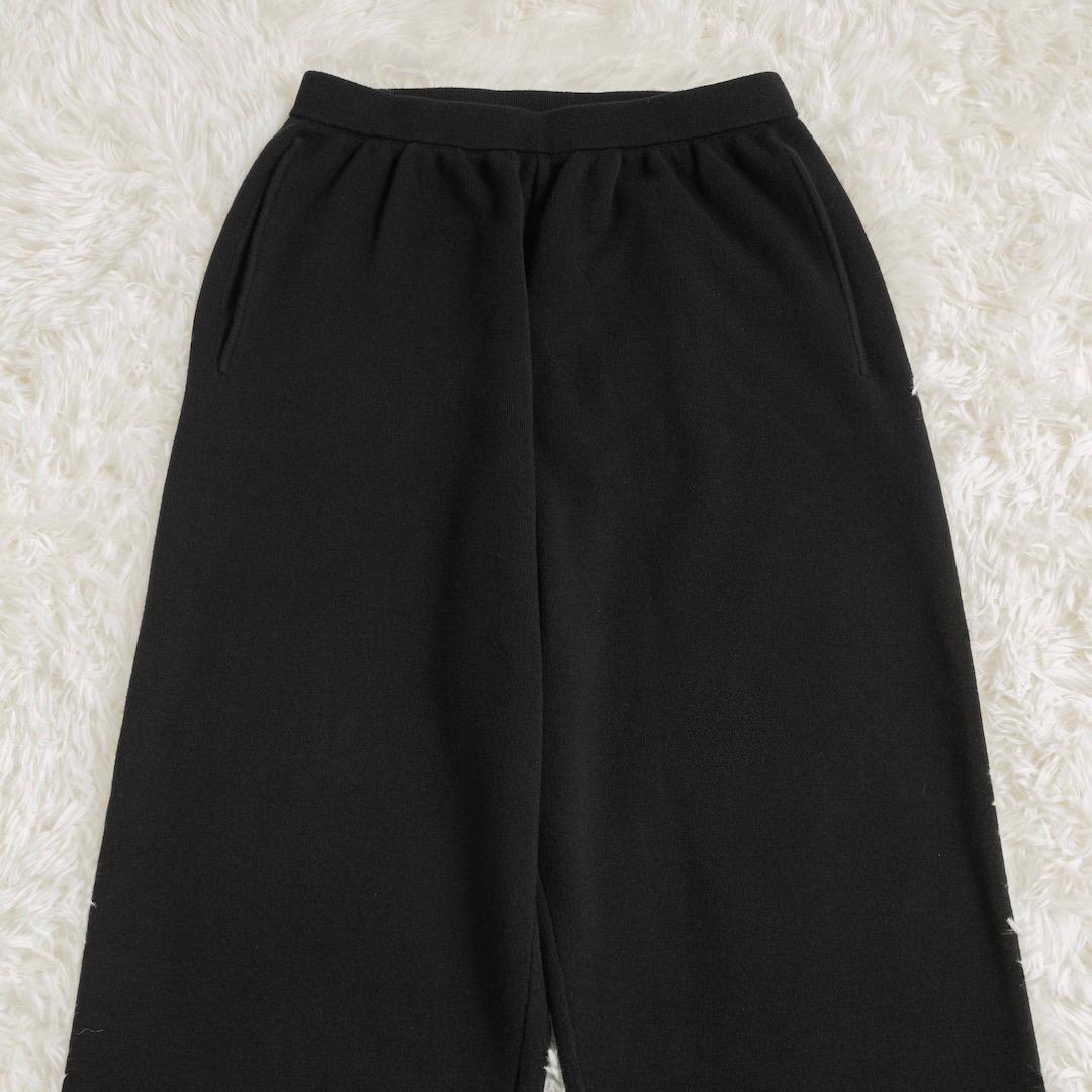 美品 ウィムガゼット 24AW GEMINI 14Gスムースニットパンツ