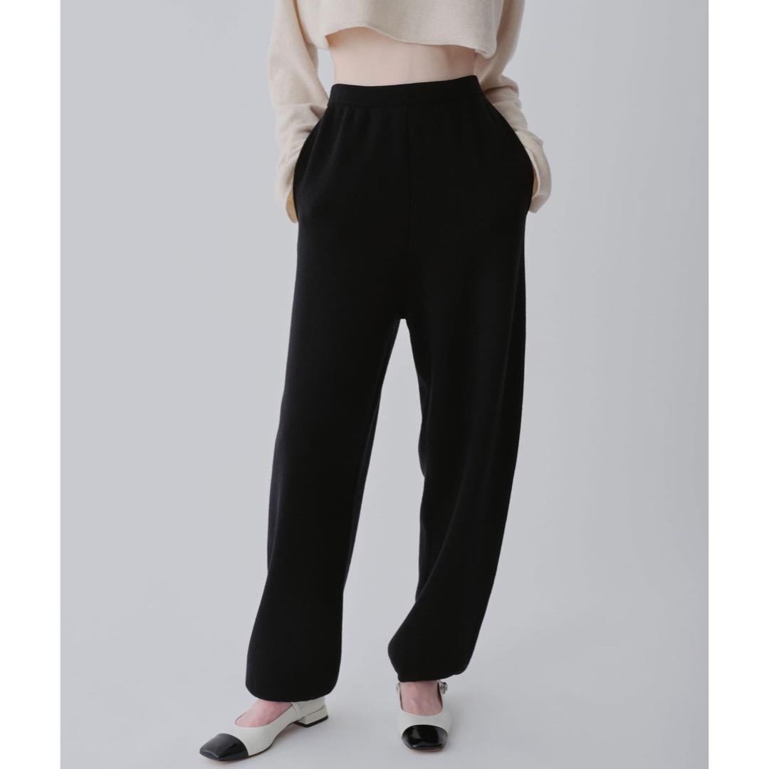 美品 ウィムガゼット 24AW GEMINI 14Gスムースニットパンツ