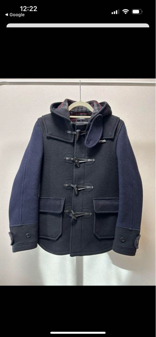 JUNYAWATANABECOMMEDESGARÇONSダッフルコートネイビー