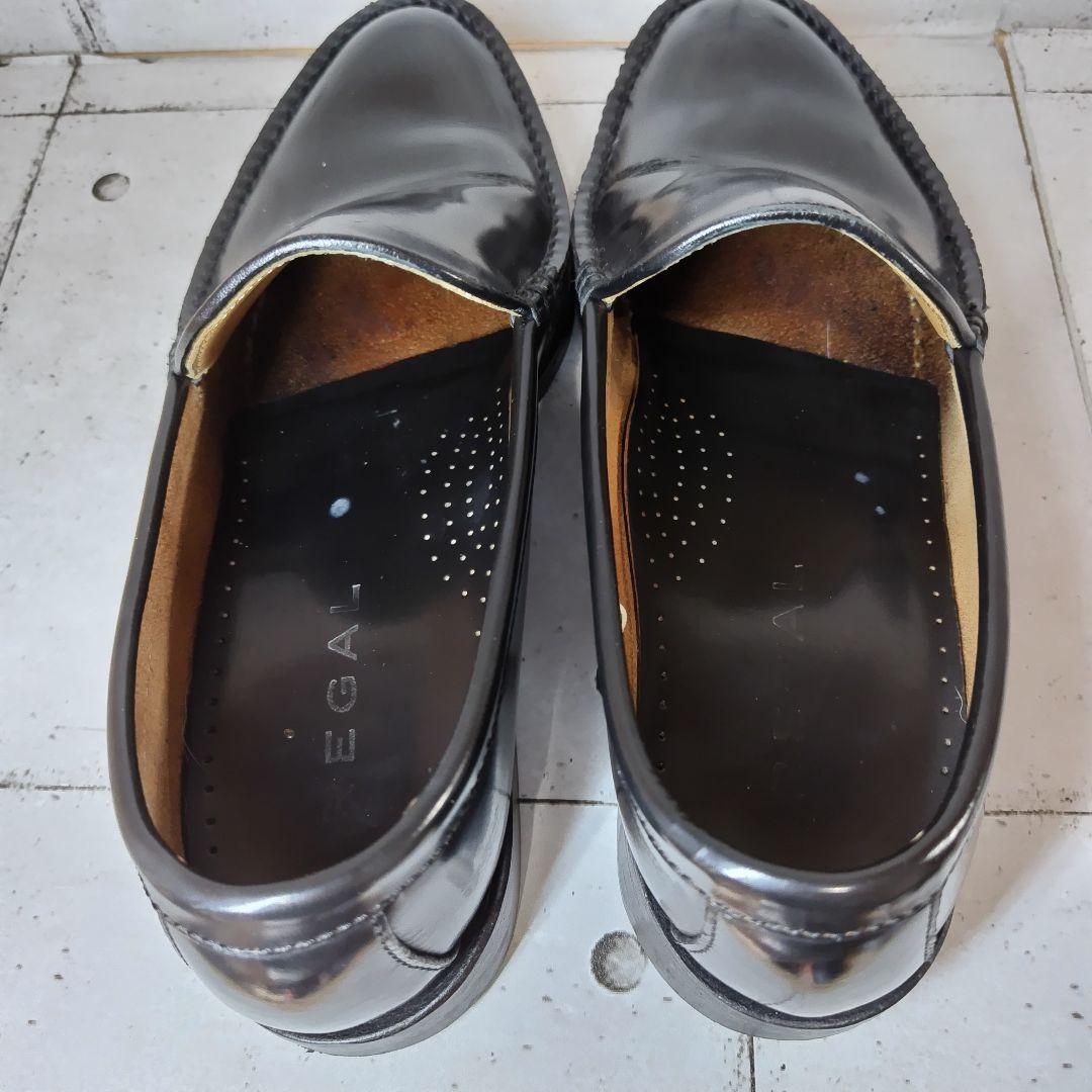 【人気モデル】REGAL コブラヴァンプ ローファー 黒 本革 日本製 25.5