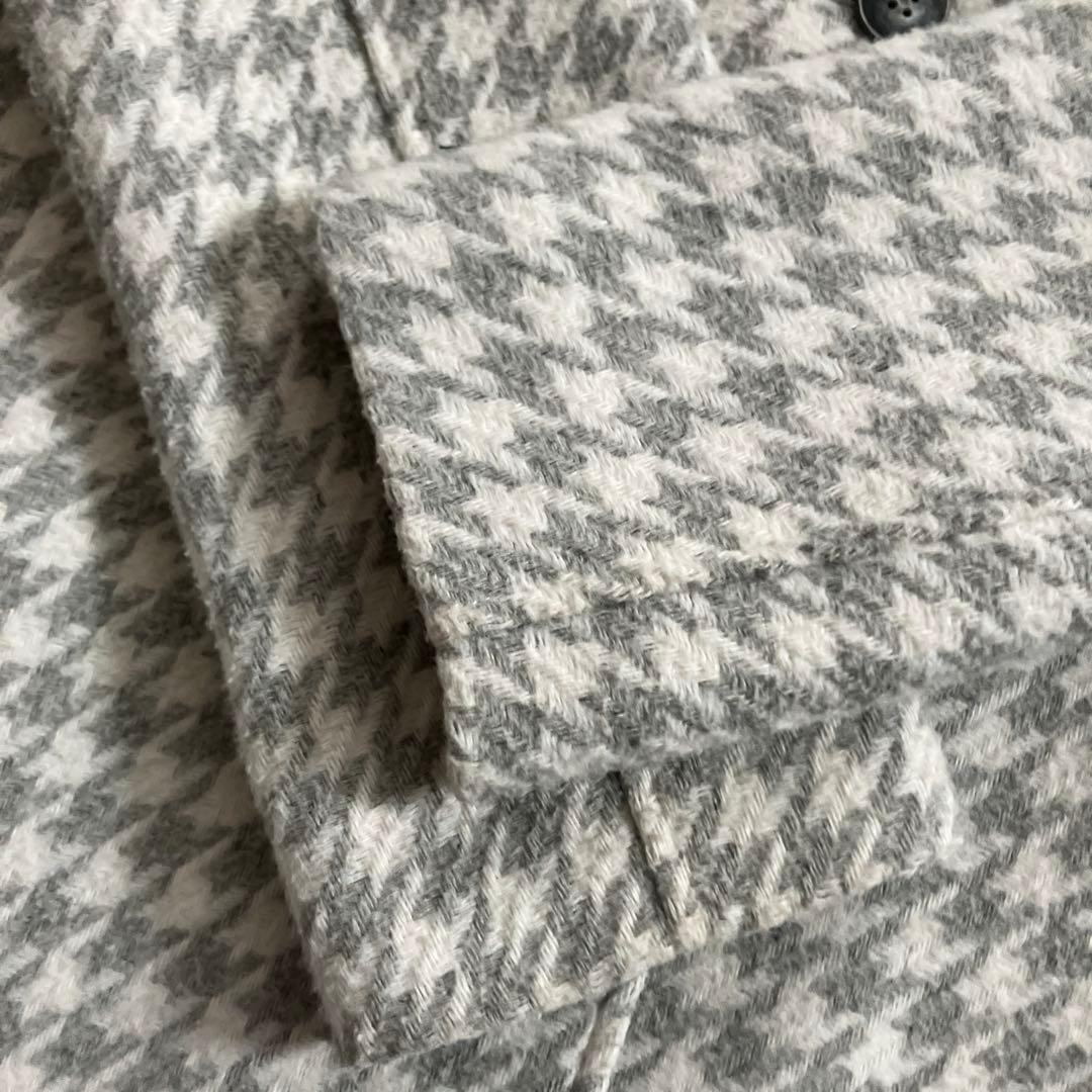 ケイトスペード　ファーティペット千鳥柄コート　150