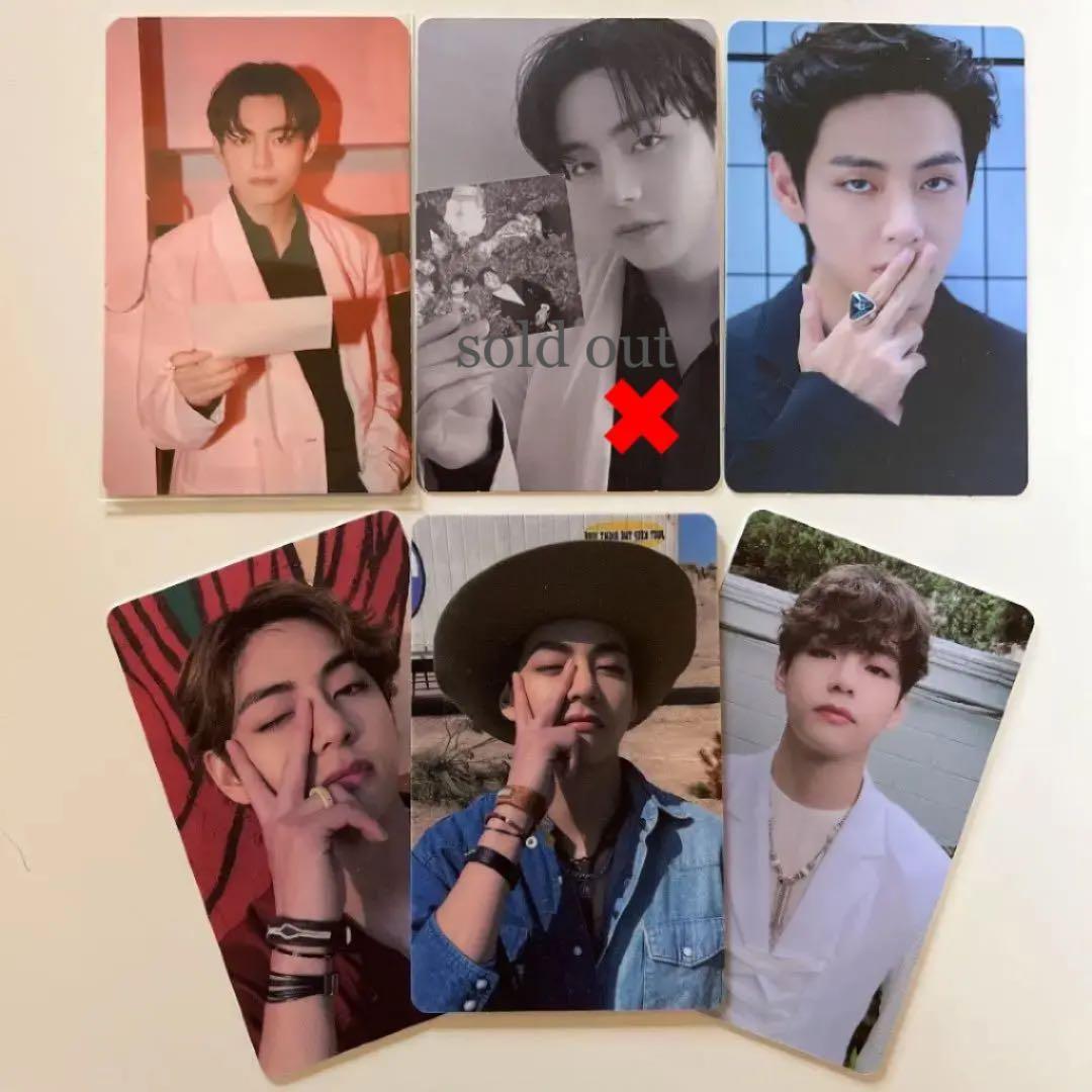 テヒョン トレカ Proof ＆ butter ラキドロ テテ5枚 ポスター付