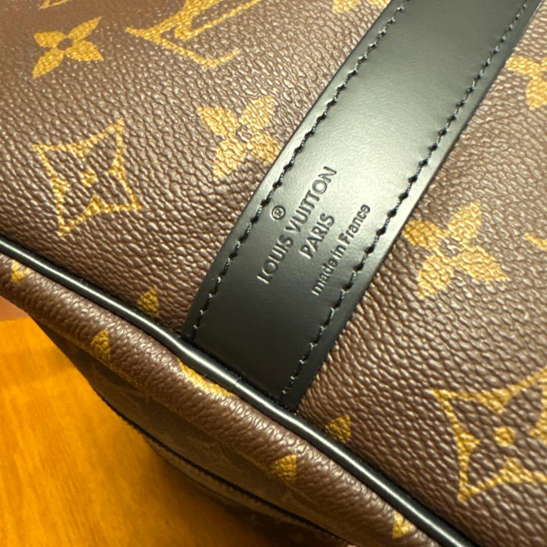ルイヴィトン　キーポルバンドリエール45 モノグラムマカサー　M56711
