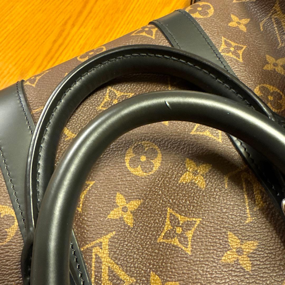 ルイヴィトン　キーポルバンドリエール45 モノグラムマカサー　M56711