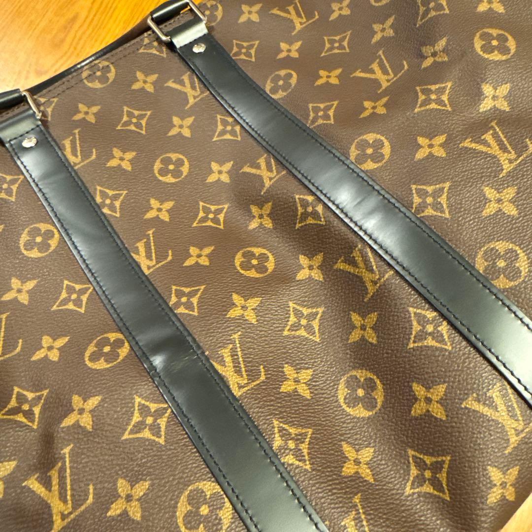 ルイヴィトン　キーポルバンドリエール45 モノグラムマカサー　M56711