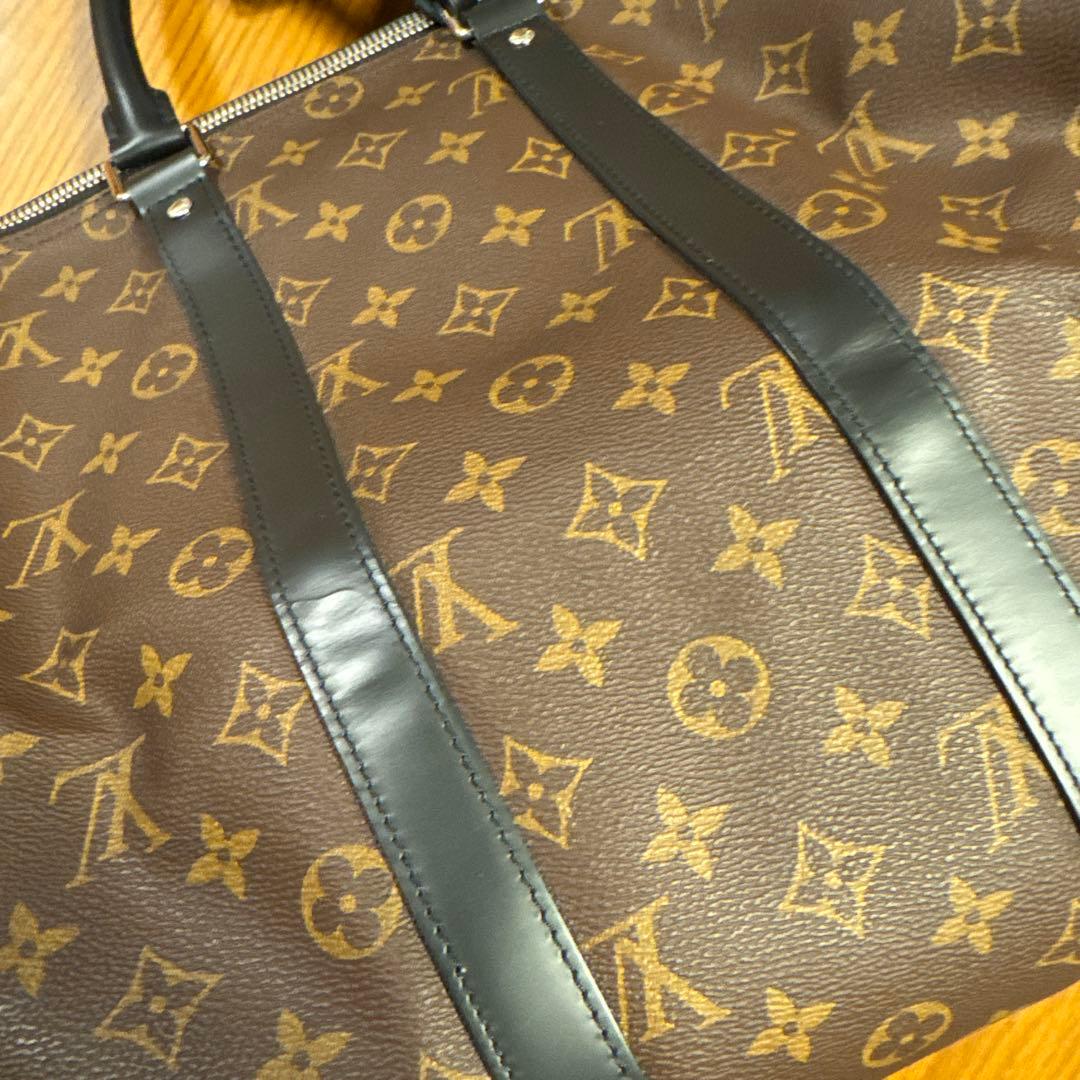 ルイヴィトン　キーポルバンドリエール45 モノグラムマカサー　M56711