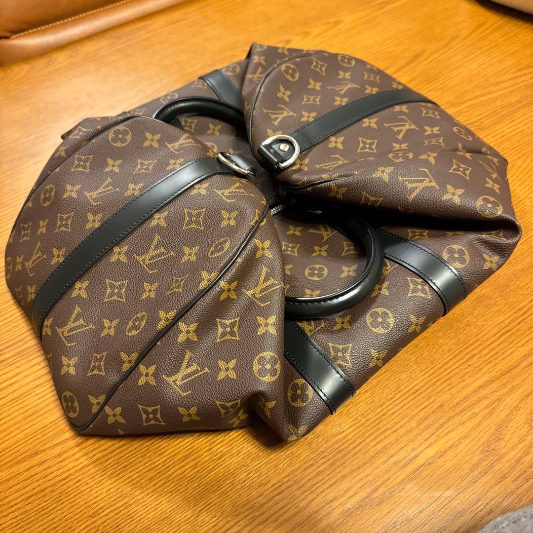 ルイヴィトン　キーポルバンドリエール45 モノグラムマカサー　M56711