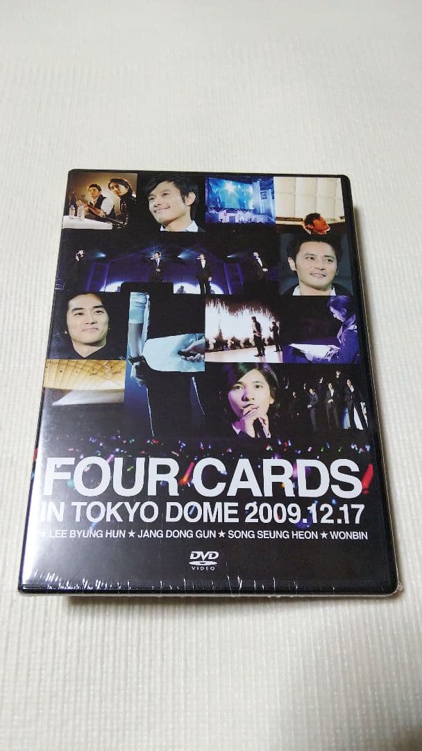 FOUR CARDS IN TOKYO DOME 2009.12.17【未開封】
