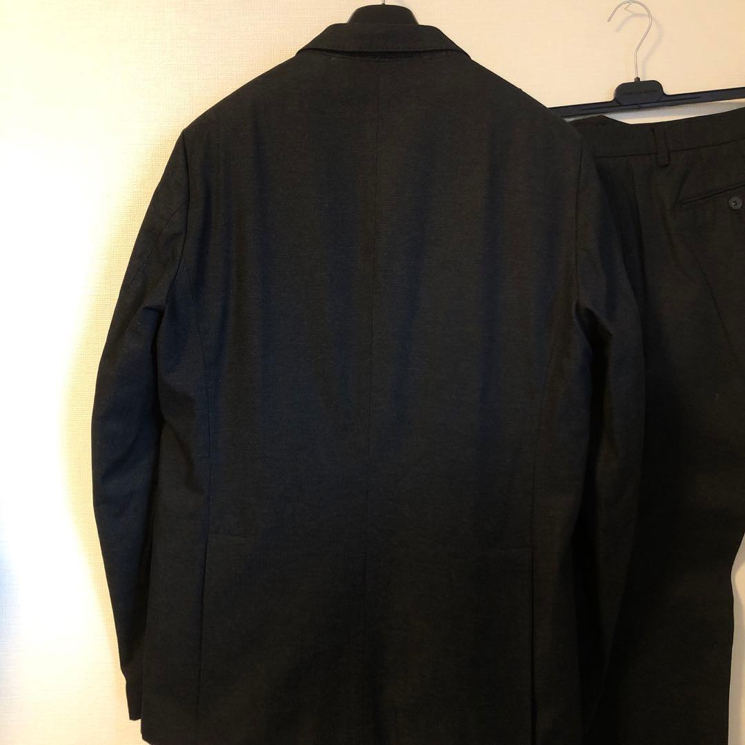 MARCEL LASSANCEマルセルラサンスヘリンボーンスーツグレー52