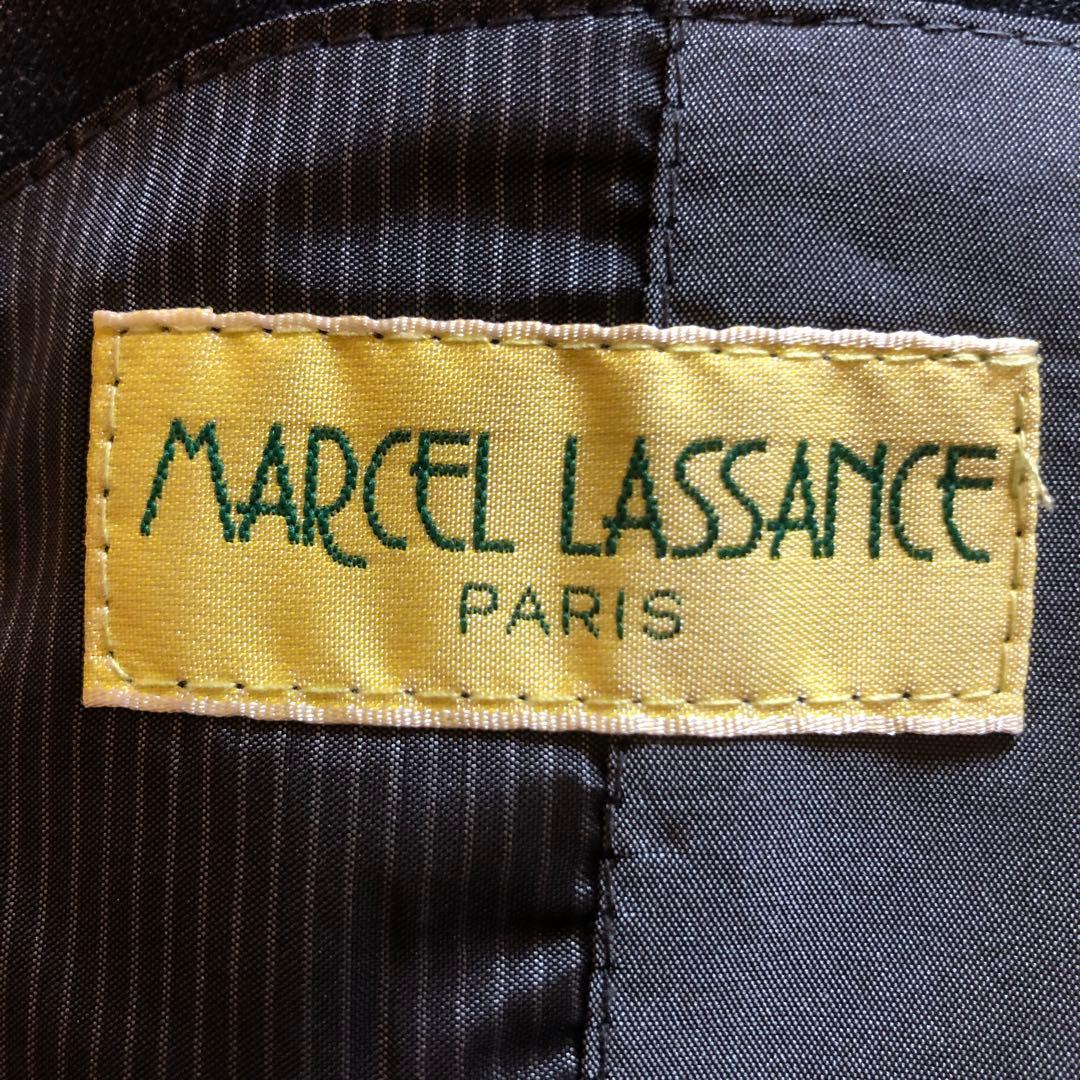 MARCEL LASSANCEマルセルラサンスヘリンボーンスーツグレー52