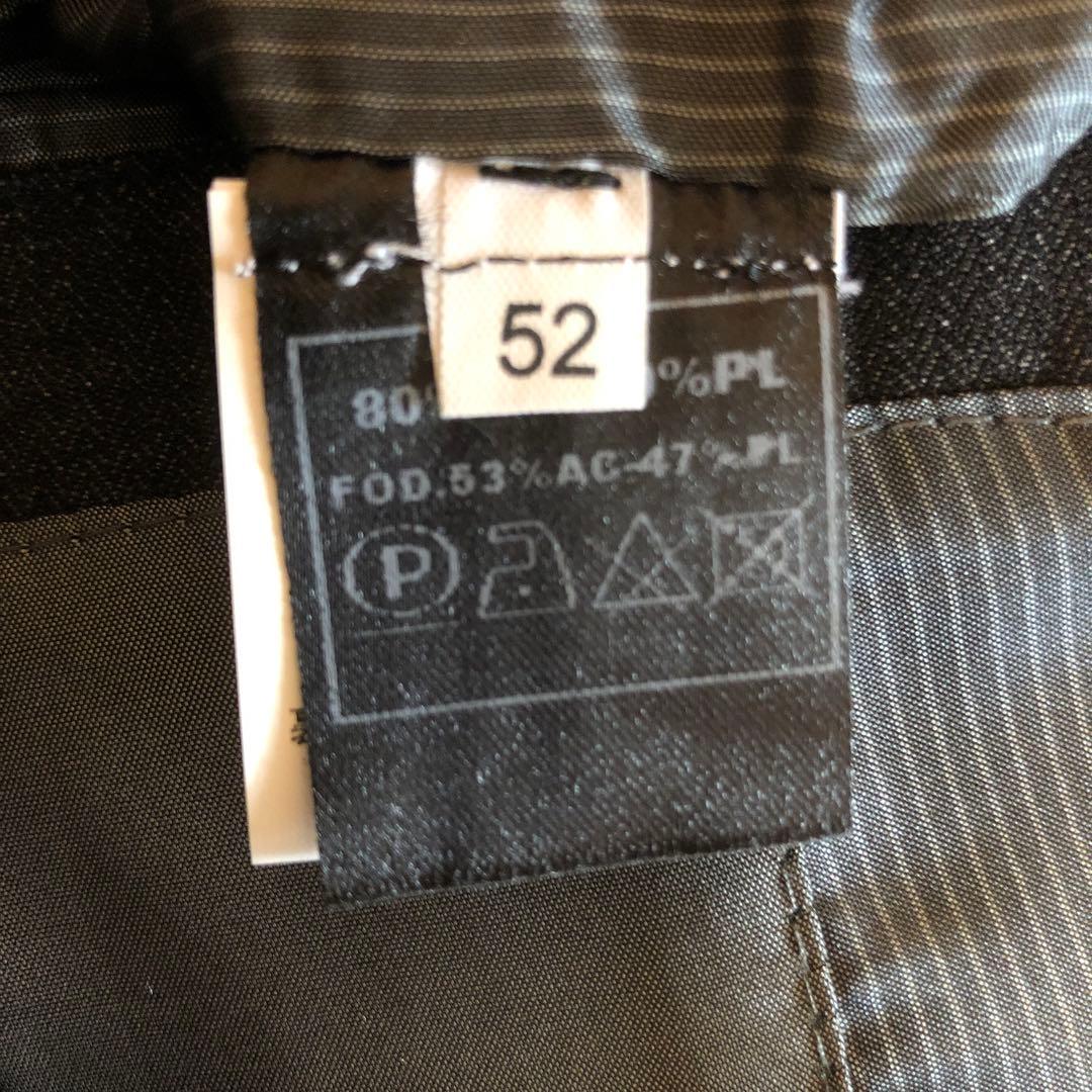 MARCEL LASSANCEマルセルラサンスヘリンボーンスーツグレー52