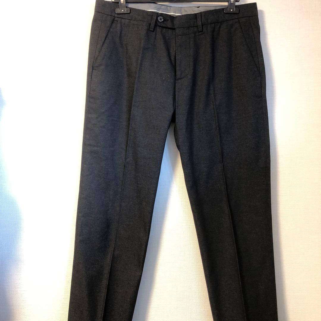 MARCEL LASSANCEマルセルラサンスヘリンボーンスーツグレー52