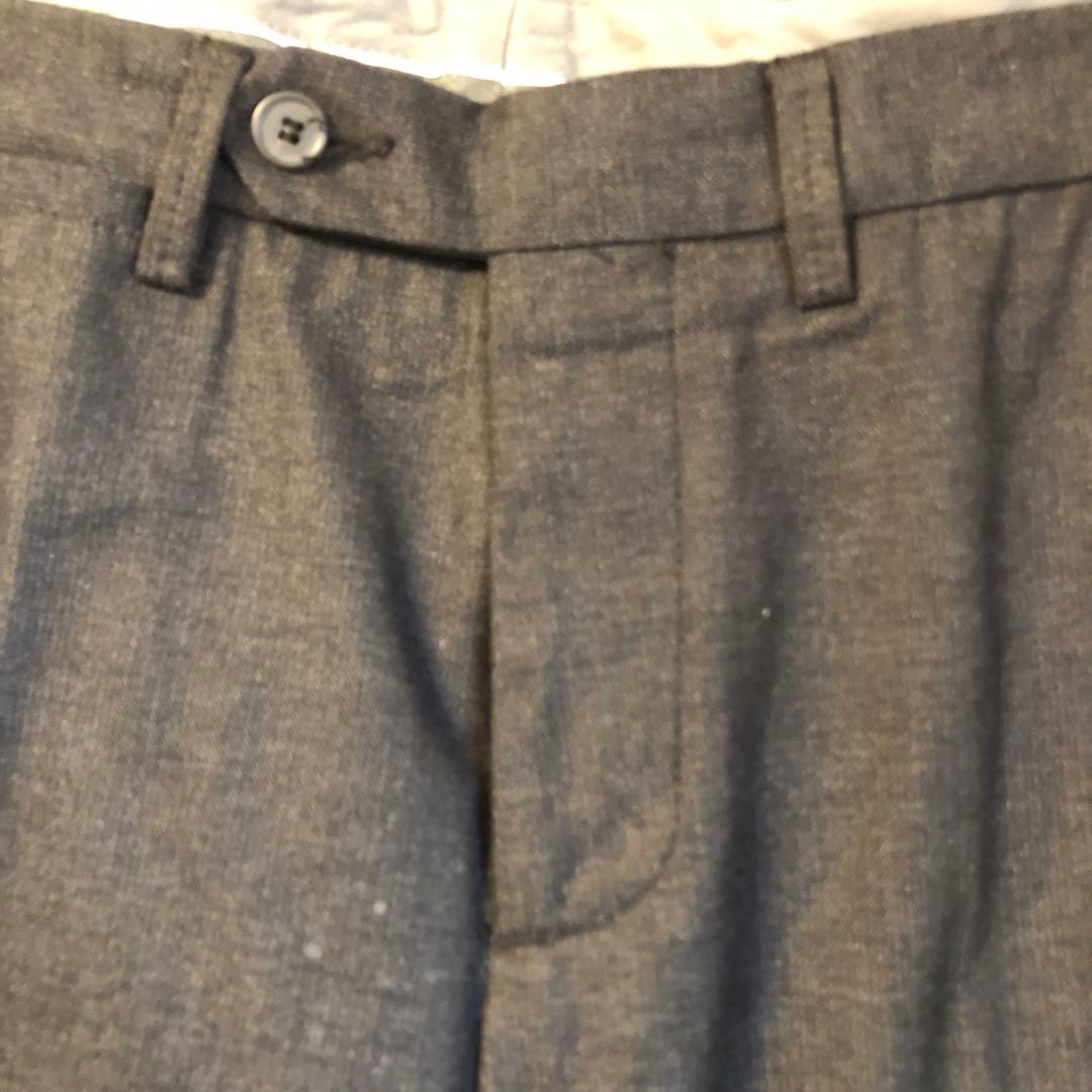 MARCEL LASSANCEマルセルラサンスヘリンボーンスーツグレー52