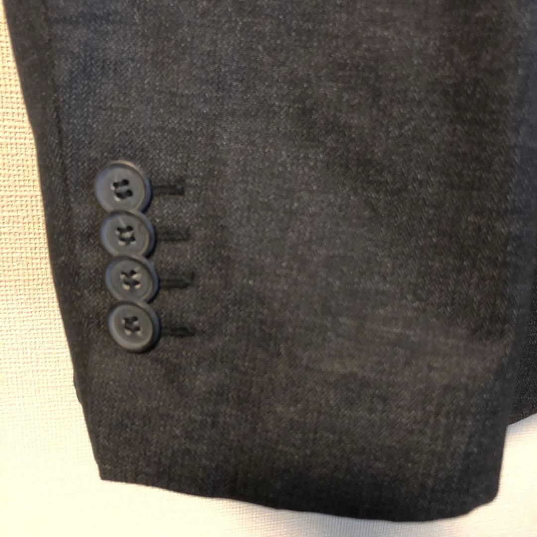 MARCEL LASSANCEマルセルラサンスヘリンボーンスーツグレー52