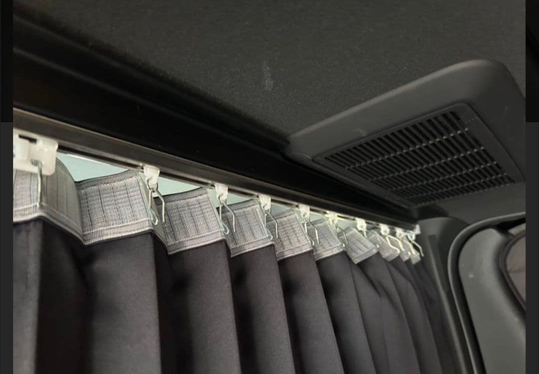 KAZ FACTORY カズファクトリー ハイエース 車中泊 カーテン マウント