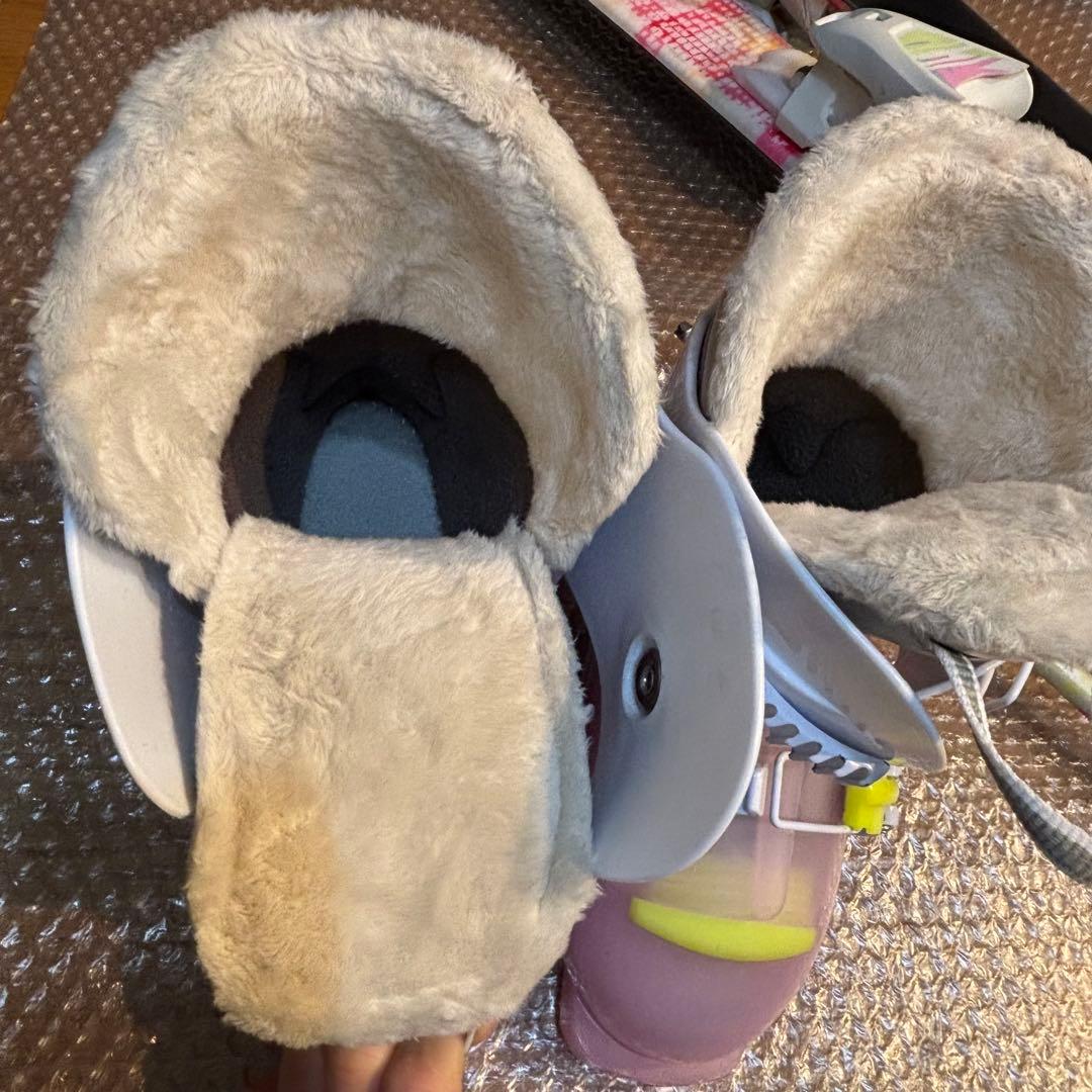 ジュニアスキーセット　head　117cm 21cm ストック、ブーツ付