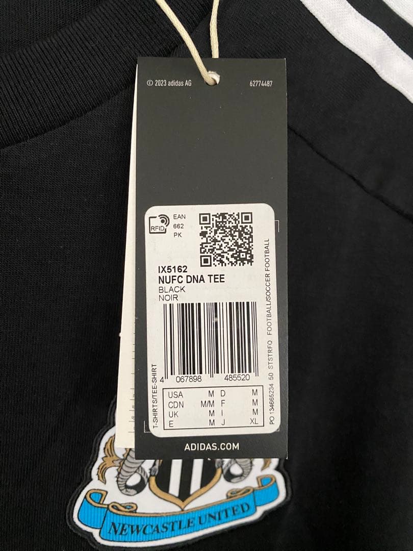 ニューカッスル adidasDNA T-Shirt 未使用品