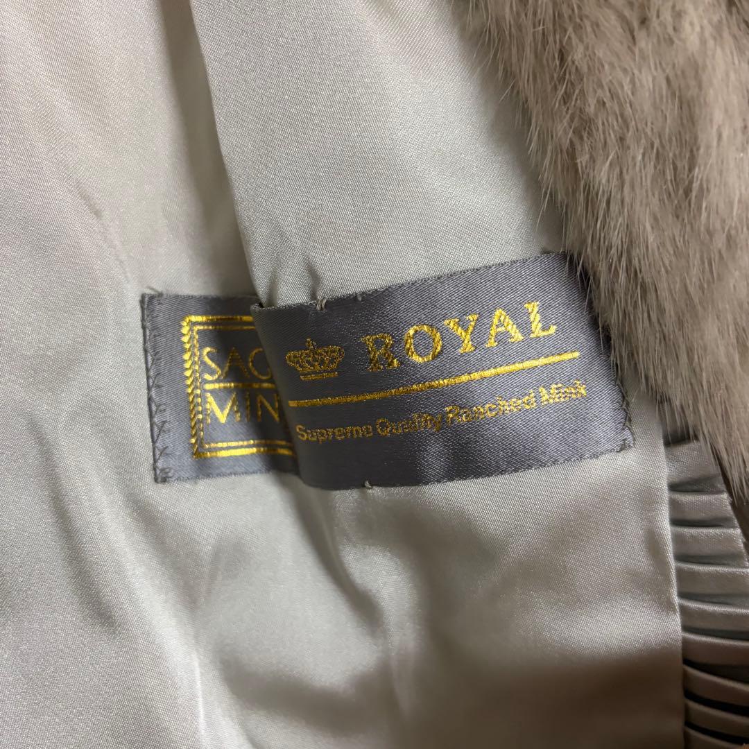 サガミンク　ロイヤル　金タグ　サファイアミンク