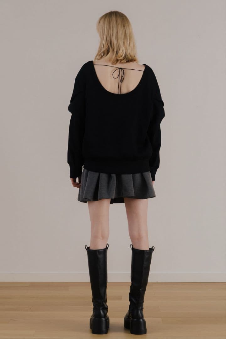 THE TOE Alster Skirt gray Mサイズ