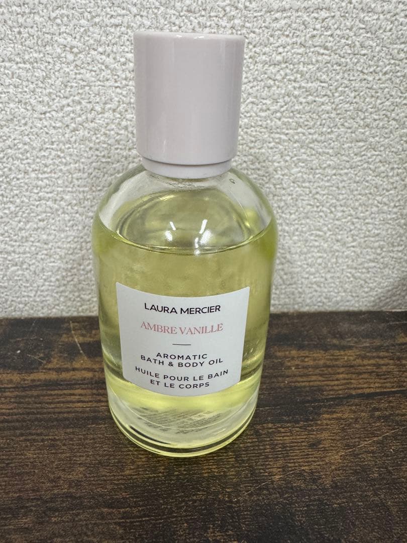 G1737 ローラメルシエ アロマティックボディオイル アンバーバニラ100ml