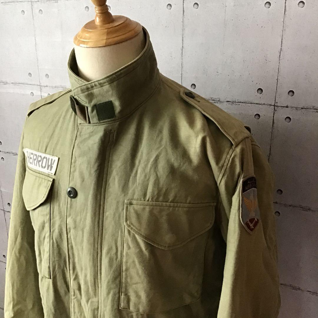 フェローズ　M-65　ワッペン　L　オリーブグリーン　日本製　マッコイ　東洋