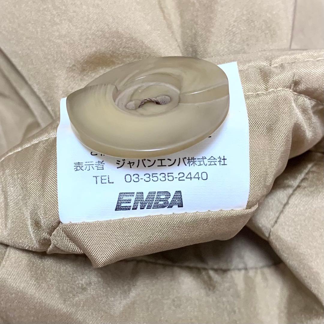 EMBA ミンク　シルク　リバーシブル　毛皮　ファーコート