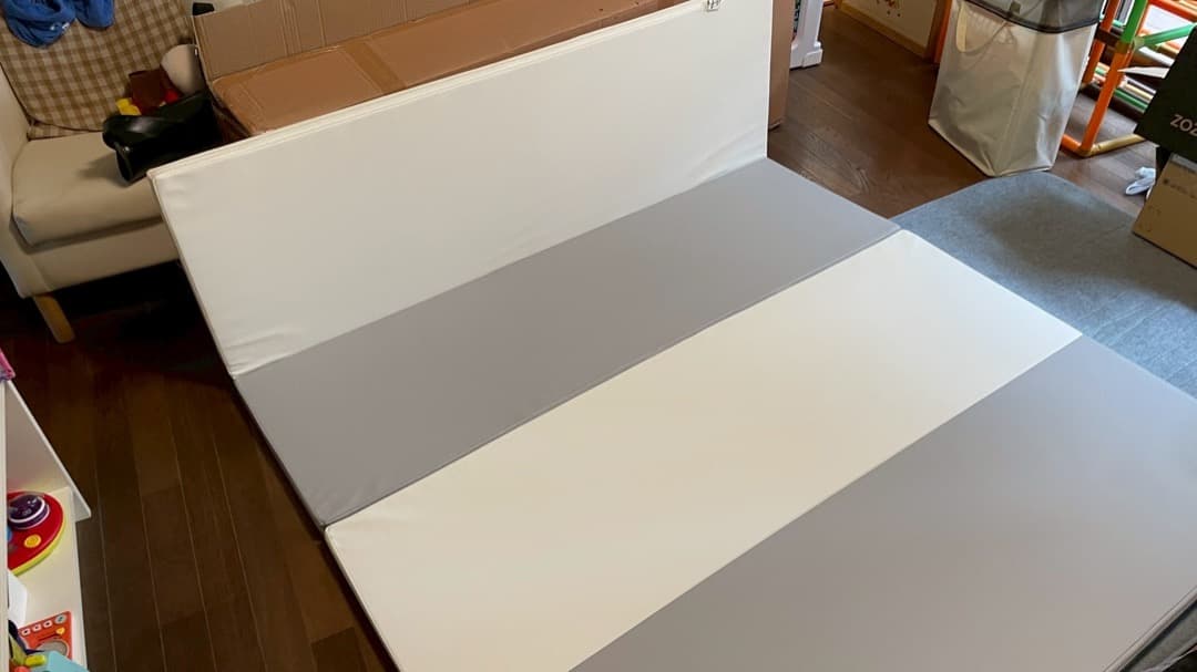 【美品】大阪熊 OKUMA シームレスプレイマット 200×160×4cm