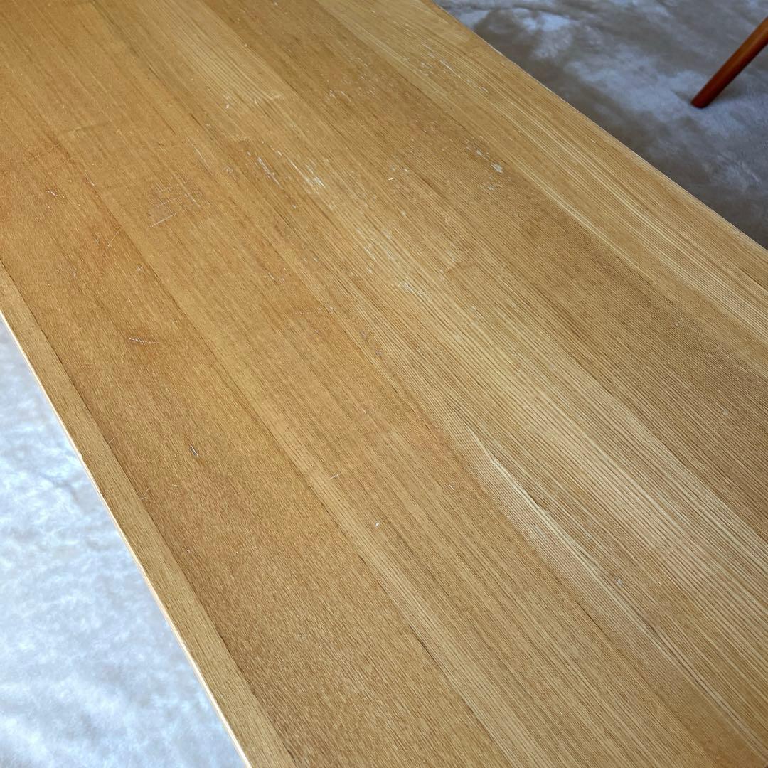 無印良品 ローテーブル 無垢材 引き出し付き