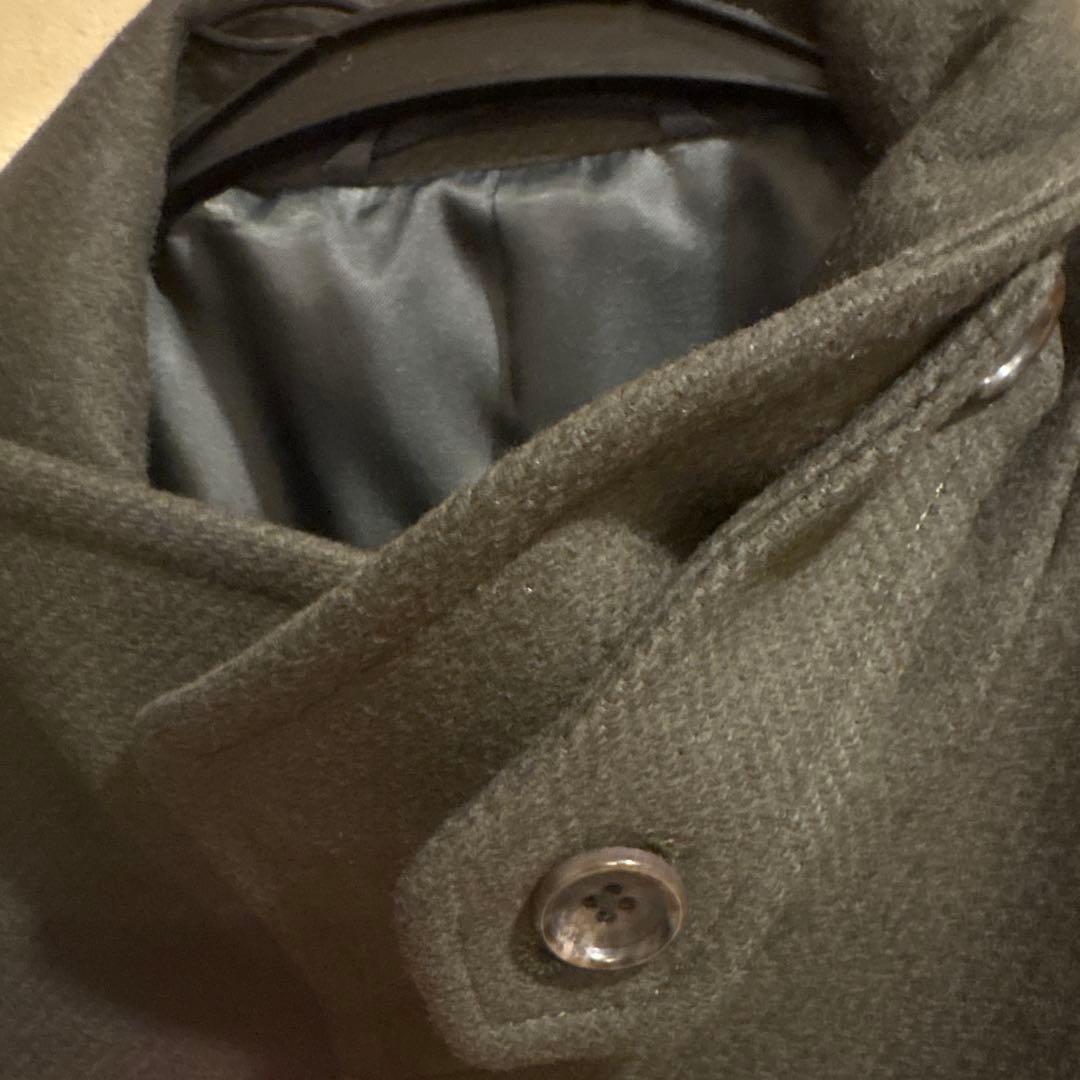 united arrows チェスターコート　カーキ