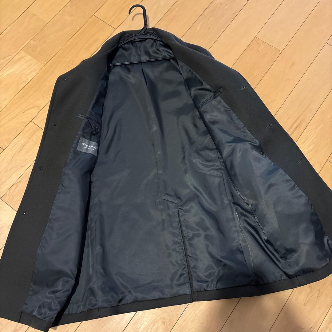 united arrows チェスターコート　カーキ