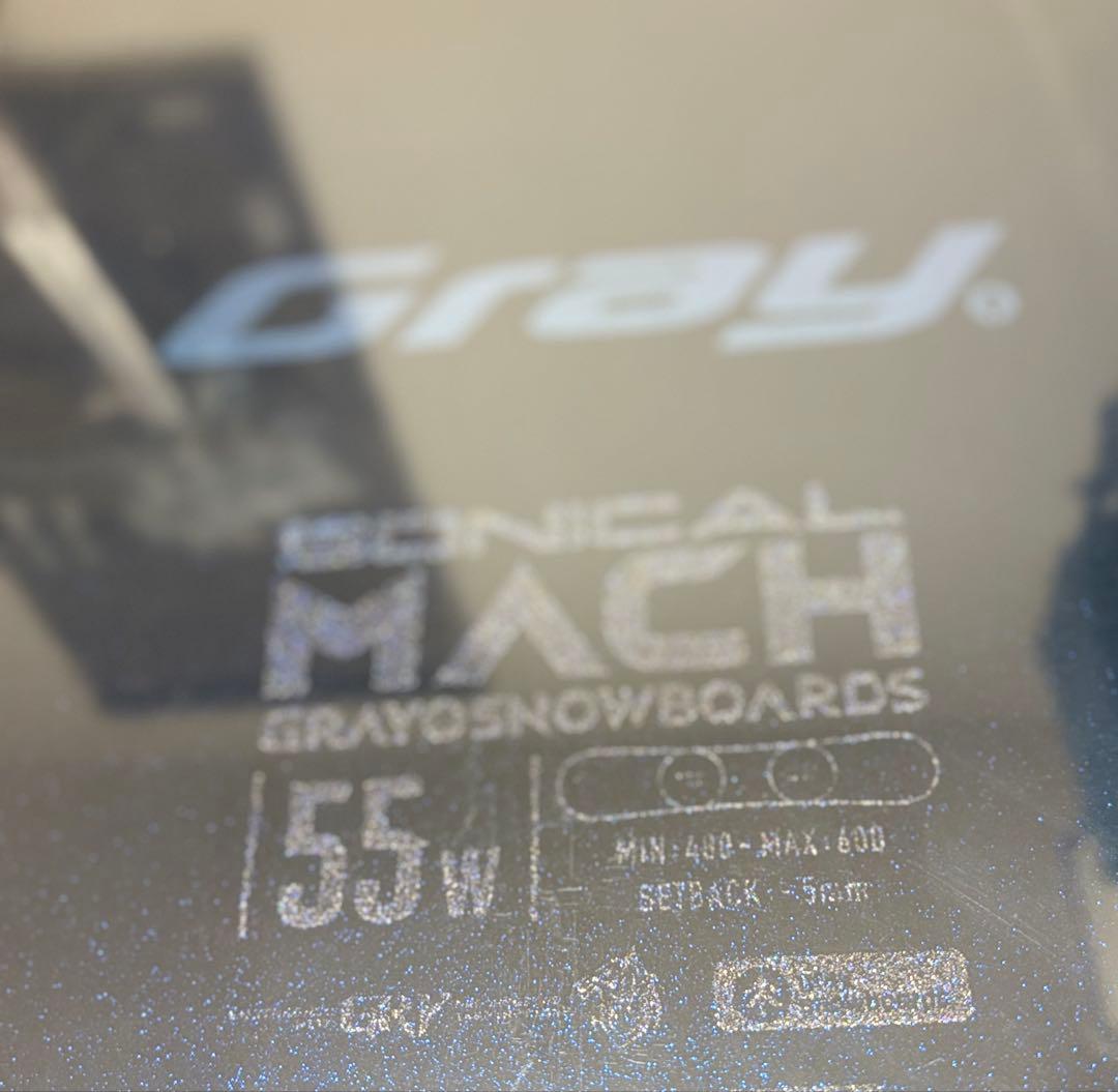 ひ*り様 GRAY SONICALMACH 155W グレイソニカルマッハ25/