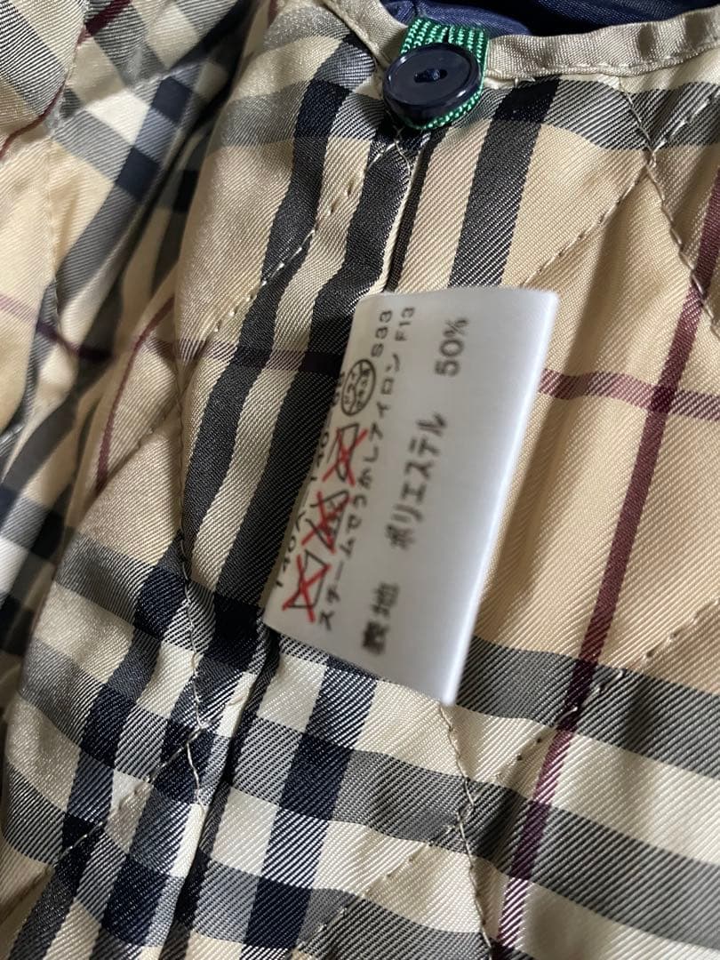 BURBERRY ネイビー ウールコート　140cm