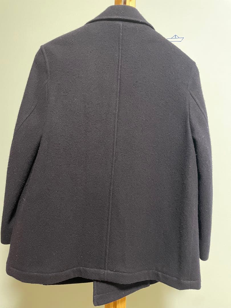 BURBERRY ネイビー ウールコート　140cm