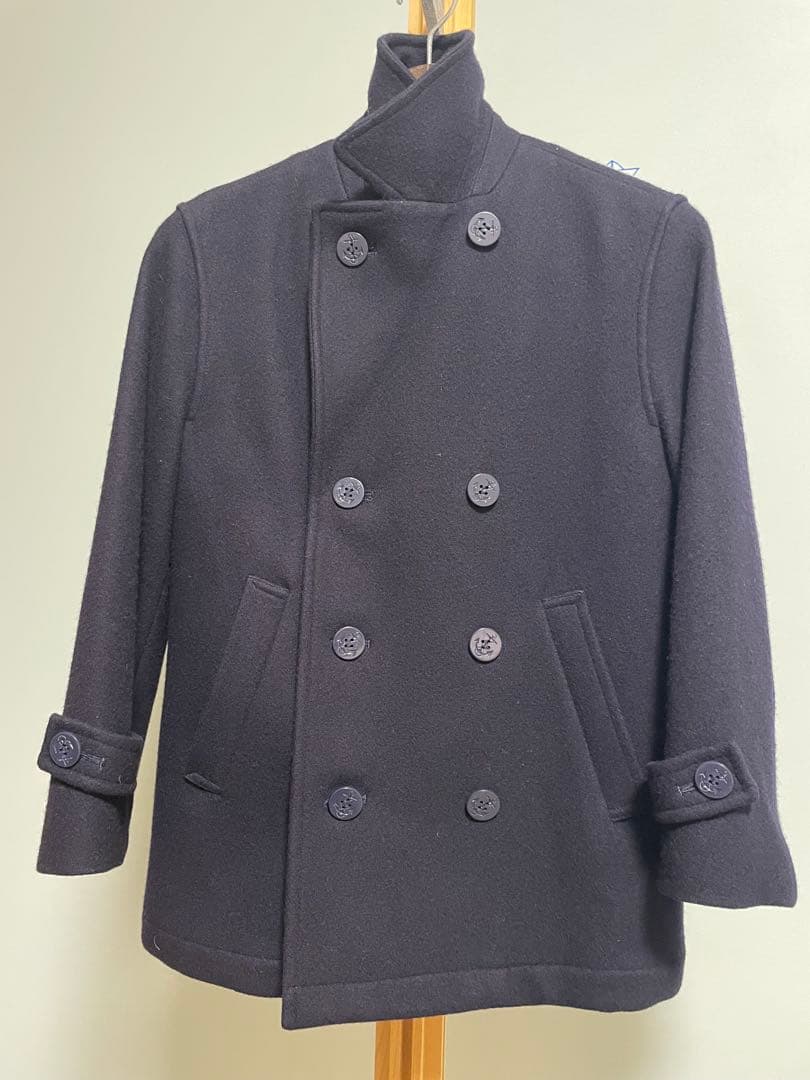 BURBERRY ネイビー ウールコート　140cm