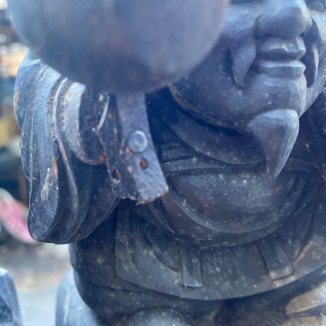 江戸期・祀り福神「恵比寿・大黒天」民衆信仰・財運福徳・邪気祓い・二神一対彫り