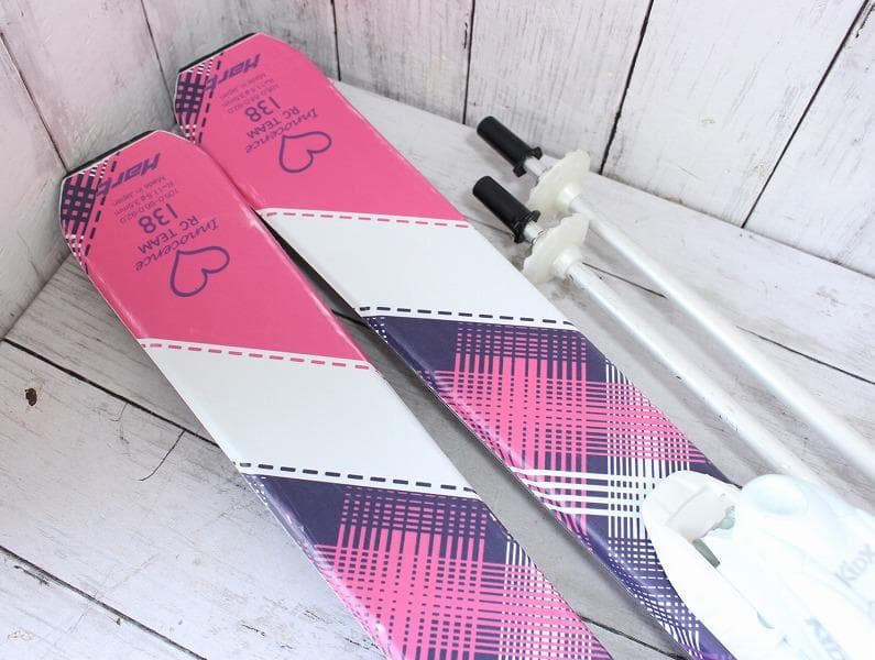 Hart Innocence ジュニア用 スキー板 138cm ストック付き