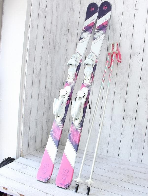 Hart Innocence ジュニア用 スキー板 138cm ストック付き