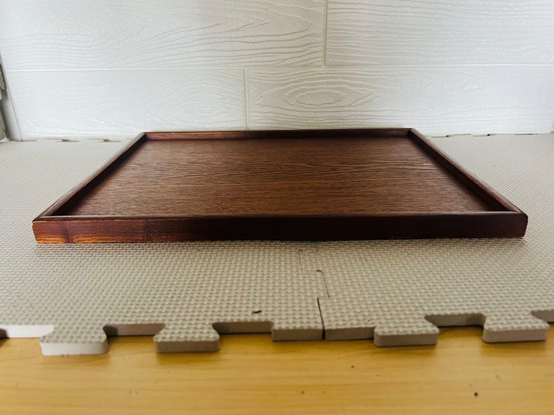 KA48☆お盆☆20枚セット 木製 トレー お膳 和風 レトロ