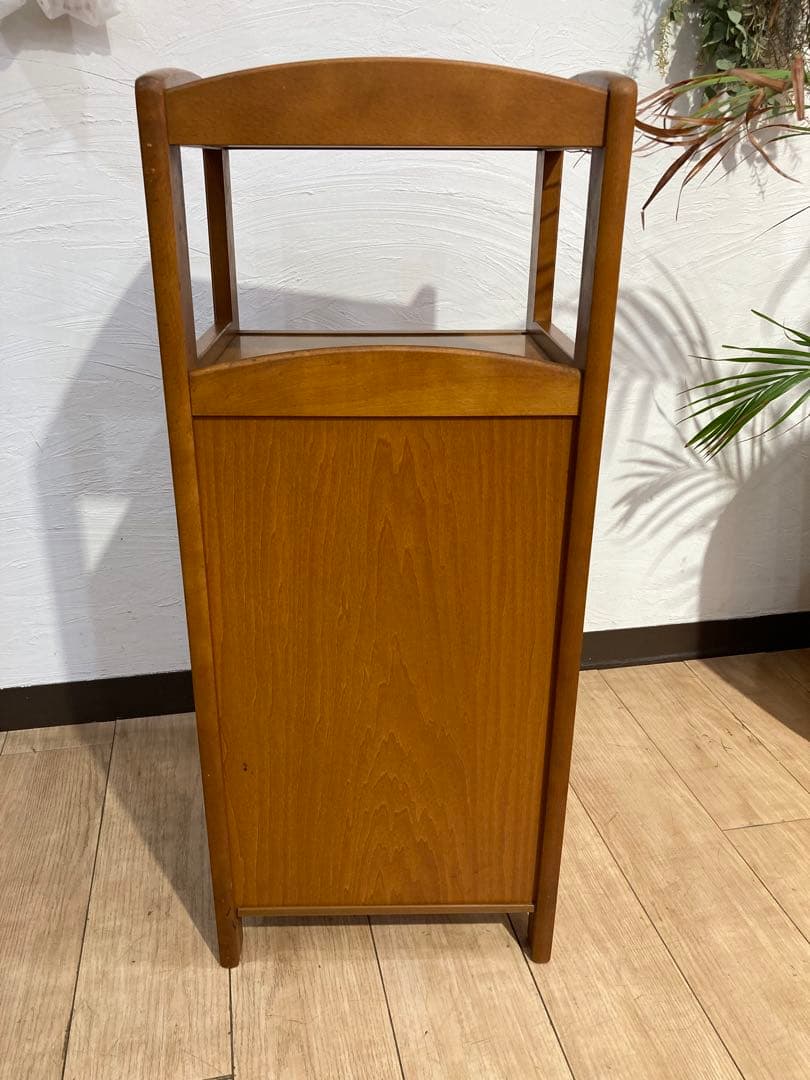 オールドカリモク　木製　棚　キャビネット　引き出し　アンティーク　レトロ
