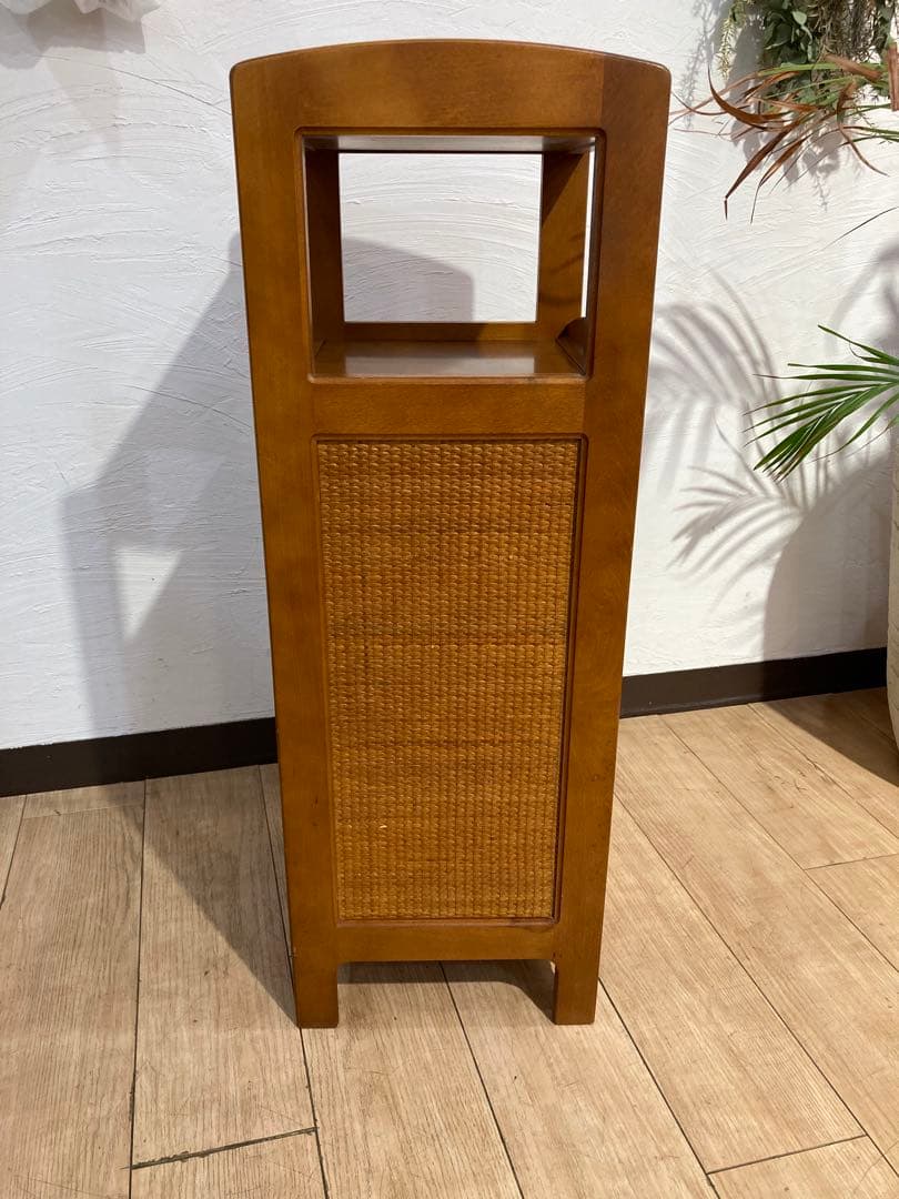 オールドカリモク　木製　棚　キャビネット　引き出し　アンティーク　レトロ